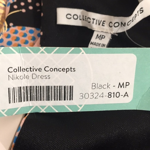 Collective Concepts Nikole Dress Medium Petite NWT - Picture 8 of 9
